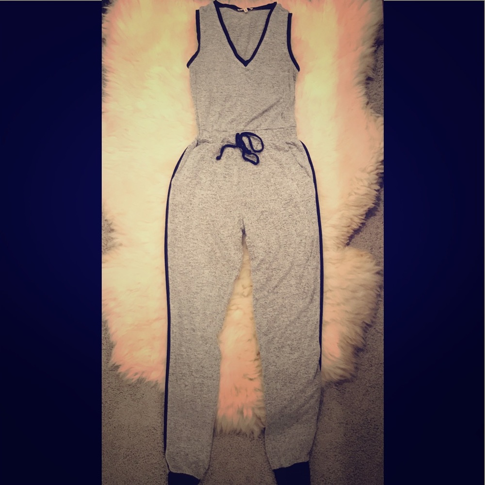 Grey Jumpsuit with pockets